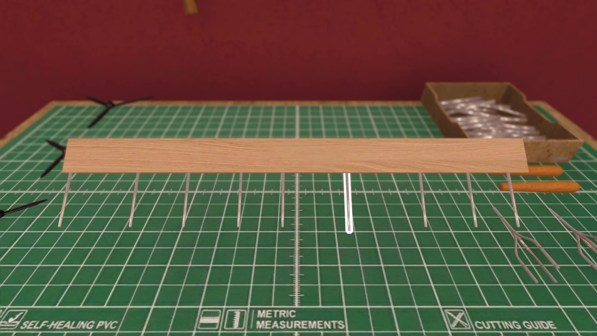 Crafting an Ebru tool