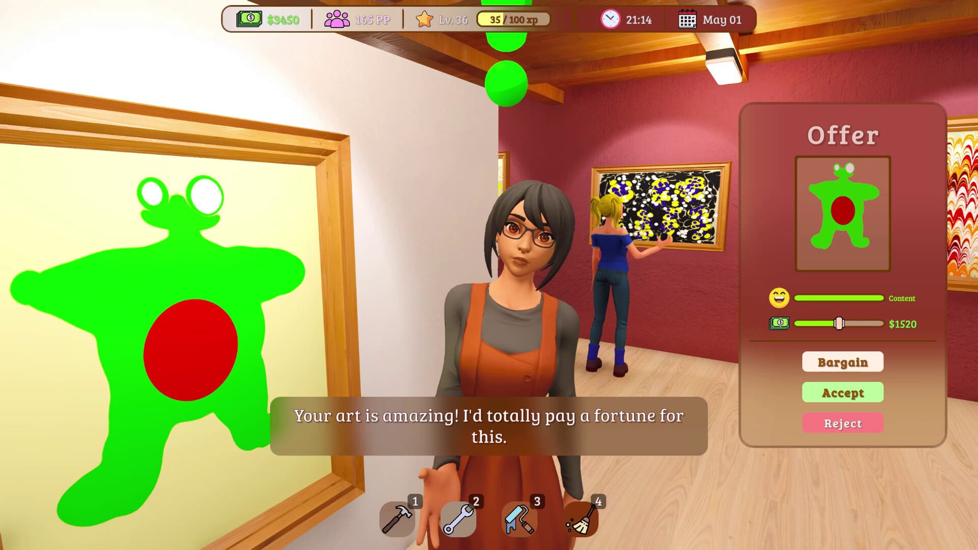 Negotiating with a buyer